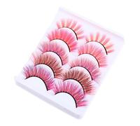 IWOWHERO 10pcs Dense Eyelashes False Makeup Lashes for Photography Parties Daily Use