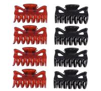 IWOWHERO 10pcs Durable Ponytail Clips Simple Hair Accessories for Women Made From Durable PP Material for Styling Suitable for Christmas Year