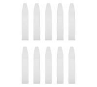 IWOWHERO 10Pcs EVA Makeup Brush Protective Covers Portable Cosmetics Tool Organizer Bags Makeup Brush Holding Guards for Foundation Powder Eyeshadow Travel Case