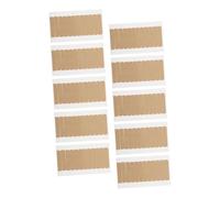 IWOWHERO 10pcs Hair Extension Tape Tabs Double-sided Adhesive Invisible Replacement Tapes for Wigs Toupees Hairpieces Light Brown Seamless Natural Look Fit