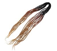 IWOWHERO 10pcs Human Hair Dreadlock Extensions for Crochet Braids Natural Looking Dreads for Style Versatile Choices for Occasions