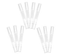 IWOWHERO 10pcs Liquid Foundation Pen Brush Tip Refillable Makeup Tool for Lip Gloss Nail Oil Essential Oil Portable Empty Pen for Travel