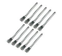 IWOWHERO 10pcs Professional Double Hinged Duck Bill Hair Clips for Salon and Home Use Grip Teeth Clips for Thick and Thin Hair Styling No Slip Sectioning Tools for Hairdressers and Women