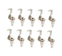 IWOWHERO 10pcs Professional Wire Rope Hooks for Picture Hanging Lightweight Suspension Hooks for Home Art Gallery Hotel Displays Easy Installation and Reliable Use