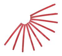 IWOWHERO 10pcs Red Metal Snap Hair Clips for Cartoon-inspired Roleplay Hair Accessories Secure Comfortable Grip Charming Anime Style for Daily Wear and Costume Parties