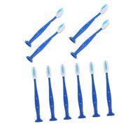 IWOWHERO 10pcs Soft Bristle Prison Toothbrush with Short Standup Handles for Self-harm Prevention and Teeth Cleaning in Detention and Mental Health Facilities
