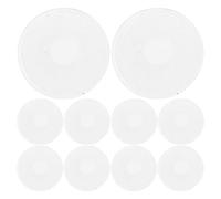 IWOWHERO 10Pcs Transparent Kaleidoscope Camera Filters with Handheld Prism Lens Multifaceted Plastic Prism Kit for Optical Photography Effects Portable and Lightweight for Creative Party