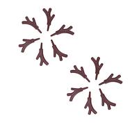 IWOWHERO 120pcs Christmas Craft Antler Accessories Snowman Hands Branch Antlers for Holiday Decorations and Safe Ornament for Festive Crafts and Projects
