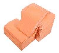 IWOWHERO 125Pcs Disposable Nail Polishing Mats with Strong Water Absorption for Manicure Table Nail Art Practice Pads Hand Rest Placemats for Salon and Home Use