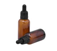 IWOWHERO 12Pack Amber Glass Dropper Bottles Refillable Empty Essential Oil Containers for Aromatherapy Perfume DIY Blends Travel-friendly Carrier