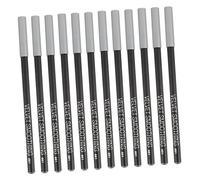 IWOWHERO 12pcs Black Eyeliner Pencil and Eyeshadow Makeup Pencil Set Wooden Handle Eye Lining for Women Daily Makeup and Beauty Accessories