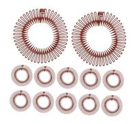 IWOWHERO 12pcs Elastic Hair Combs Invisible Clips for Styling Hair Parting Comb Crown for Back of Head French Side for Women