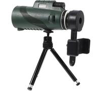 IWOWHERO 12X50 Monocular Telescope Portable Handheld Outdoor Telescope Phone Clip and Adjustable Tripod for Birdwatching Hiking Camping