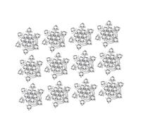 IWOWHERO 15pcs Rhinestone Snowflake Spiral Hair Pins for Weddings and Christmas Parties Elegant Twist Hair Accessories for Brides and Girls Shimmering Jewels