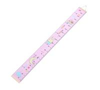 IWOWHERO 1pc Boys and Girls Height Chart Wall Hanging Cartoon Design for Height Measurement Canvas Growth Record Ruler Nursery Decor for Boy Rooms