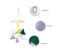 IWOWHERO 1pc Dinosaur Wind Chime Hanging for Crib Bedside Bell Adorable Educational Decor for Newborns Engaging Sensory Experience