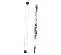 IWOWHERO 1Pc Nail Art Extension Brush Lightweight Manicure Drill Pen for Drawing Lines Dots Patterns for DIY Nail Art Salon Use