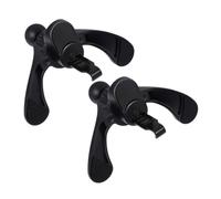 IWOWHERO 2 Pcs Car Air Vent Phone Holder Rotatable Mobile Mount Clip Adjustable Clip Fits Various Vent Styles Construction for Secure Fit and Multiple Viewing Angles