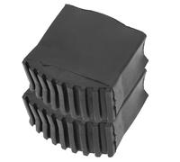 IWOWHERO 2 Pcs Rubber Ladder Foot Covers Non-Slip Ladder Feet Protector Pads High-Temperature Resistant Anti-Skid Safety Accessories