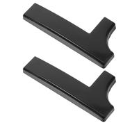 IWOWHERO 2 Pcs Self-Adhesive House Number Signs, Waterproof Electroplated Plastic Door Numbers Plate for Apartment, Mailbox, Garage, Home Address, Suitable for Indoor and Outdoor Use