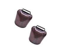 IWOWHERO 2 Pcs Vintage Cow Bells Thicken Sheep Bells Pet Farming Accessories Decor Pendant for Sheep Horse Cow
