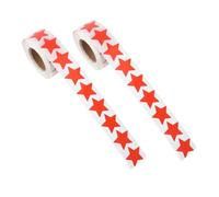 IWOWHERO 2 Rolls Star Tanning Stickers Adhesive Body Decals for Absorption Chic Style