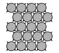 IWOWHERO 20pcs Car Audio Protective Cover Speaker Mesh round Plastic Mesh Grills Guard for Home Theater Car Speaker System