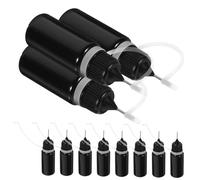 IWOWHERO 20pcs Craft Glue Bottles Fine Tip Squeeze Bottles for Travel Glue Water Applicator