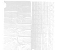 IWOWHERO 20pcs Disposable Beard Catcher Sheets for Sink Hair Catcher for Shaving Multi-Functional Hair Catching Sheets Beard