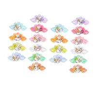 IWOWHERO 20pcs Nail Art Charms Elegant Flower and Nail Decorations Rhinestones for Crafts and for Unique Style and Stunning Effects