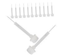 IWOWHERO 20pcs Nail Polish Brush Replacement Bottles Brush for Even Polish Distribution Applicators and Professional Use