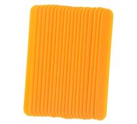 IWOWHERO 20pcs Pediatric Tongue Depressors Plastic Tongue Wands Ergonomic Comfortable Handle for Oral Training and Examination Healthy Oral Habits