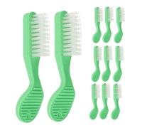 IWOWHERO 20pcs Soft Bristle Short Handle Toothbrush for Travel Large Head Oral Cleaning Brush for Prisons Detention and Psychiatric Wards Gentle Teeth and Safe Use