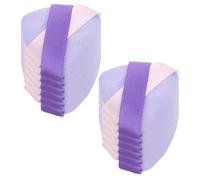 IWOWHERO 20pcs Triangular Velvet Mini Sponge for Powder Makeup Finishing Sponge Soft and Puff Velour Setting Puff for Face Travel Makeup Beauty Tools