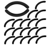 IWOWHERO 24pcs Eyelash Curler Rubber Refill Pads Soft Flexible Replacement Cushions Lightweight Compatible with Lash Curlers for Damage Lash Lifting and Makeup Tool Kit
