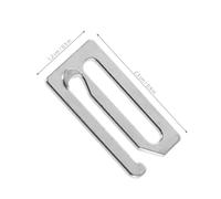 IWOWHERO 24pcs Metal Barber Cape Clips Hairdresser Cape Fasteners Haircut Apron Strap Buckle Hooks for Salon Styling Secure Closure