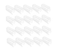 IWOWHERO 24pcs Toothbrush Head Covers Oral Compatible Soft Travel Covers for Toothbrush Heads Portable Dustproof Travel
