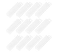 IWOWHERO 25pcs Clear Lip Balm Pouches Refillable Lipstick Holders Transparent Money Holder Boxes for DIY Cosmetic Storage and Small Packaging