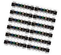 IWOWHERO 25pcs Urine Temperature Thermometer Strips Accurate Temperature Measurement Labels for Bottles and Containers Easy Peel and Quick Application for Laboratory and Survey Use