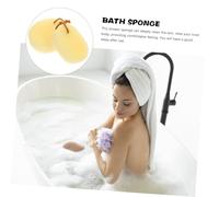 IWOWHERO 2Pcs Back Scrubber Sponge for Bathing Soft Exfoliating Skin Scrubber with Fluffy Texture Portable Shower Sponge for Body Cleaning and Rich Lather Generation