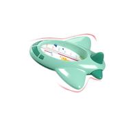IWOWHERO 2pcs Bathing Thermometer Adorable Shape Temperature Sensor for Newborns and Measures Bathwater and Temperature Safe Green Design