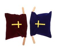 IWOWHERO 2pcs Dedication Bag Church Collection Bag Offering Baskets for Church Religious Supplies Worship Service