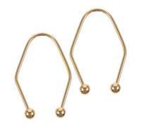 IWOWHERO 2pcs Face Dimples Trainer Stainless Steel Adjustable Intensity Facial Exerciser Tool for Natural Cheeks Dimple Formation Compact Lightweight for Easy Use