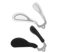 IWOWHERO 2pcs Flexible Anti-slip Eyeglasses Nose Pads with Soft Silicone Bridge Support Comfortable Nose Cushions for Stable Fit Replacement Repair Kit for Adult Glasses