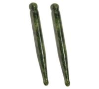 IWOWHERO 2pcs Jade Massage Tool Acupuncture Pen for Facial Relaxation Enhances Circulation and Skin Health Professional Grade Gua Massage Tool for Spa Like Results