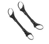 IWOWHERO 2pcs Lightweight Aluminum Baby Stroller Connectors for Twin Strollers, Sturdy Pram Connectors Suitable for Outdoor Use, for Families with Two Boys and Girls