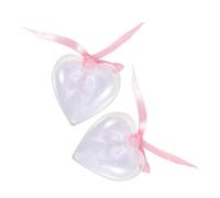 IWOWHERO 2pcs Love Butterfly Powder Puff Washable Plush Furry Boy Girl Powder for Compact Makeup Tools