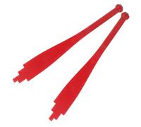 IWOWHERO 2Pcs Magnetic Jar Lid Lifter and Bubble Remover Tool for Canning Jars with Red Measuring Tape Canning Headspace Tool for Water Bath Supplies