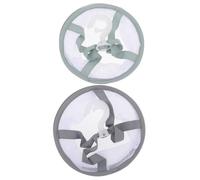 IWOWHERO 2pcs Makeup Sponge Drying Net Basket Mesh Beauty Puff Holder for Quick Air Drying Compact Net Bag for Makeup Tools Socks Clothes Dorm and Home Use