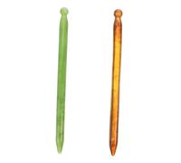 IWOWHERO 2pcs Manual Acupuncture Pens Deep Tissue Body Massage Tool for Reflexology Trigger Point Release Facial Tightening Full Body Relaxation Compact Travel-Friendly Acupressure Bar